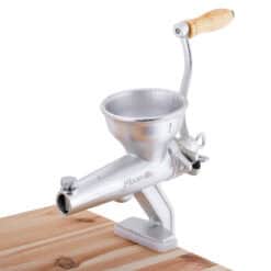 Storcator manual de fructe, fonta, argintiu