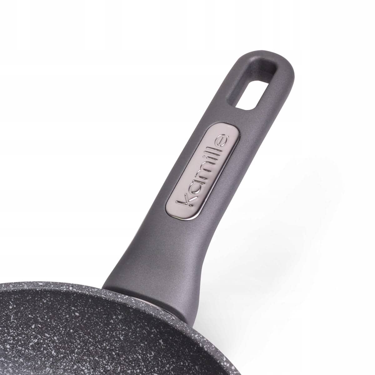 Tigaie pentru clatite, granit, 20 cm, gri, inductie - imagine 4