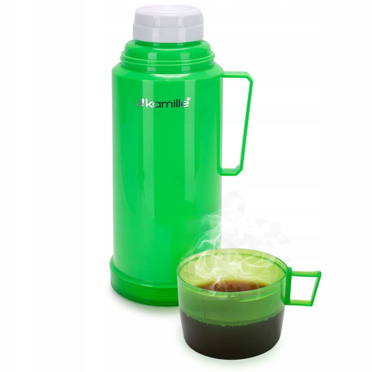 Termos cu cana, sticla terminca cu capac, 100 ml - imagine 3