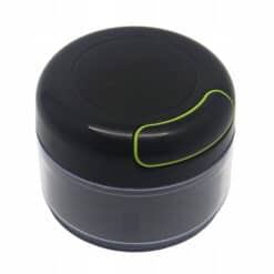 Razatoare tip Zester/Microplane, lama inox, maner silicon, verde/negru