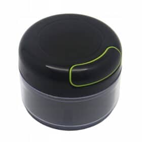 Razatoare tip Zester/Microplane, lama inox, maner silicon, verde/negru