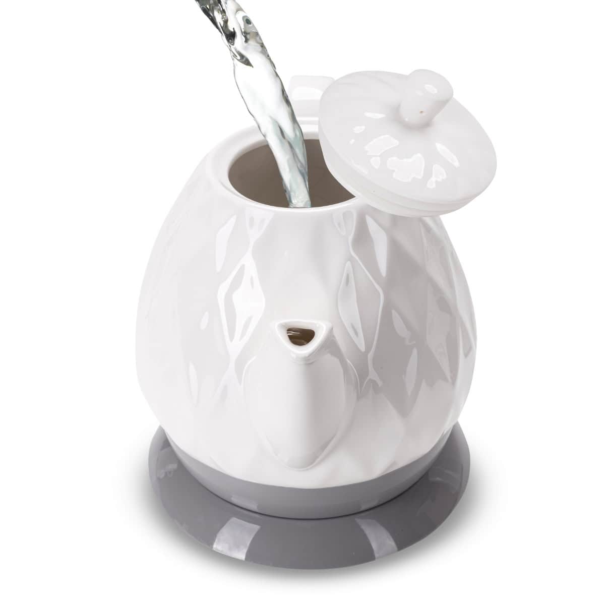 Fierbator Electric Ceramic, 1.5 L, 1200 W, Automat de Oprire - imagine 3
