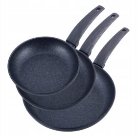 Set 3 tigăi Kamille marmură 20/24/28 cm