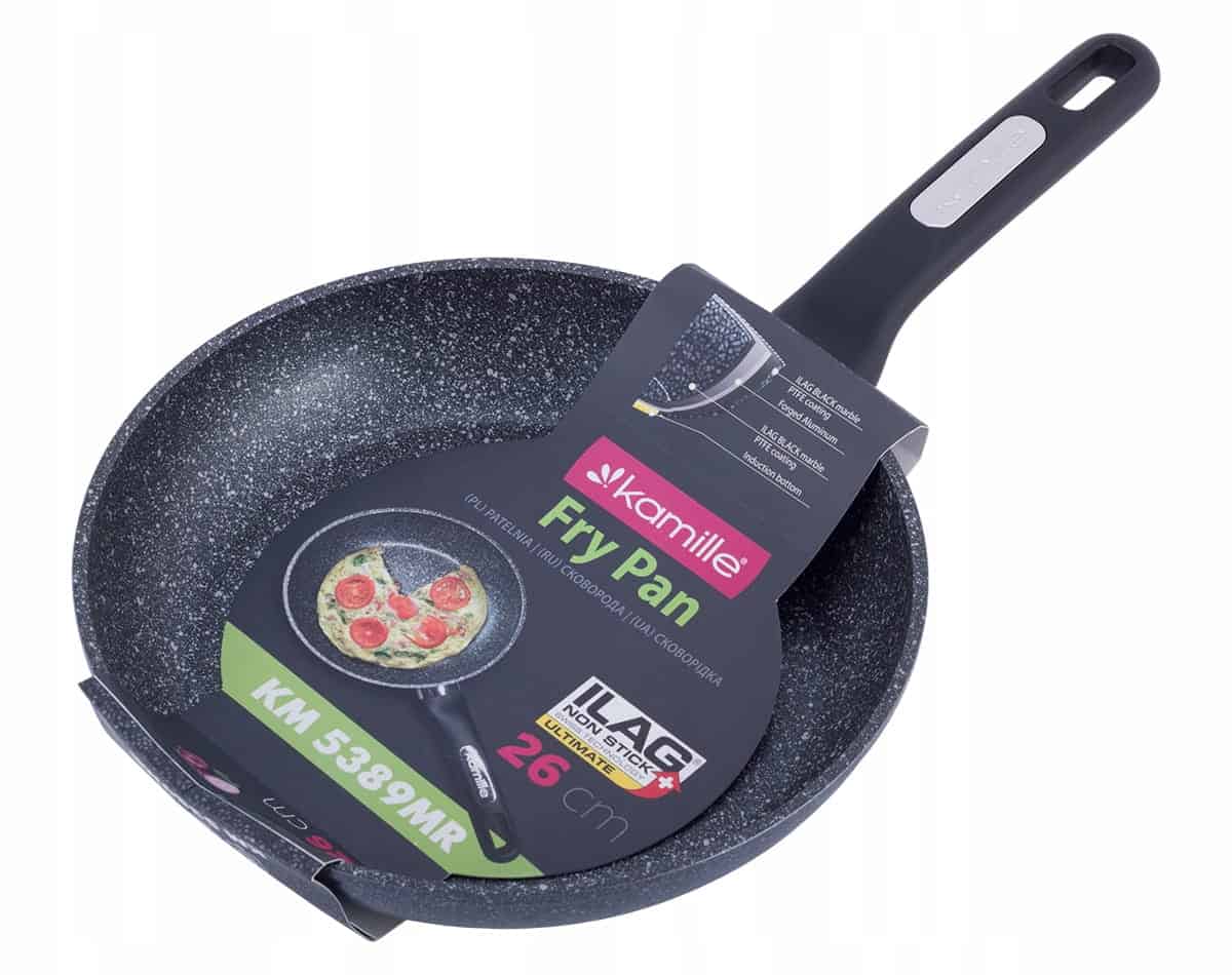 Tigaie marmorata, 26 cm, antiaderenta, inductie - imagine 4