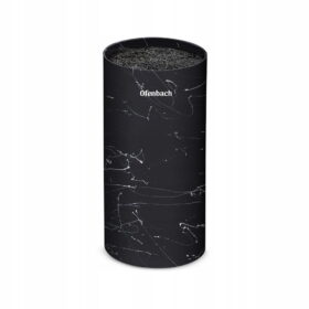 Suport cutite, forma rotunda, soft-touch, 22 cm