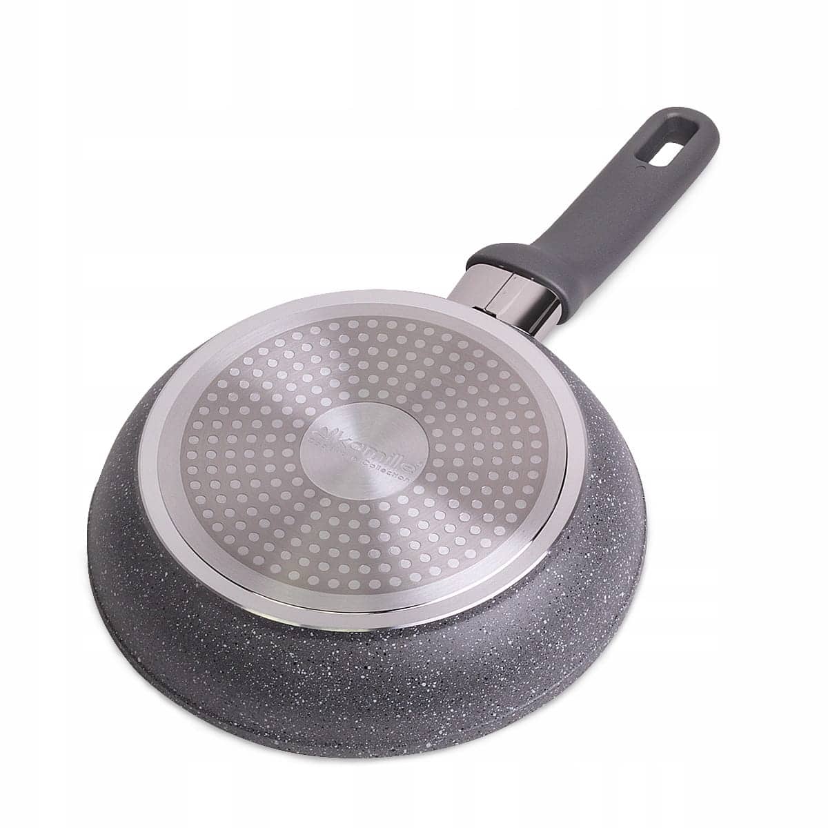 Tigaie pentru clatite, granit, 20 cm, gri, inductie - imagine 5