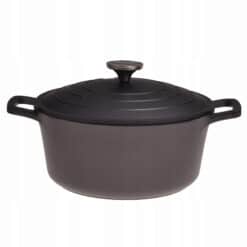 Oala cu capac, aluminiu, antiaderenta, 4.5 L, 24 x 11 cm