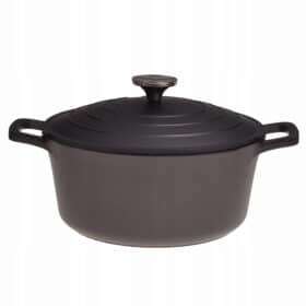 Oala cu capac, aluminiu, antiaderenta, 4.5 L, 24 x 11 cm