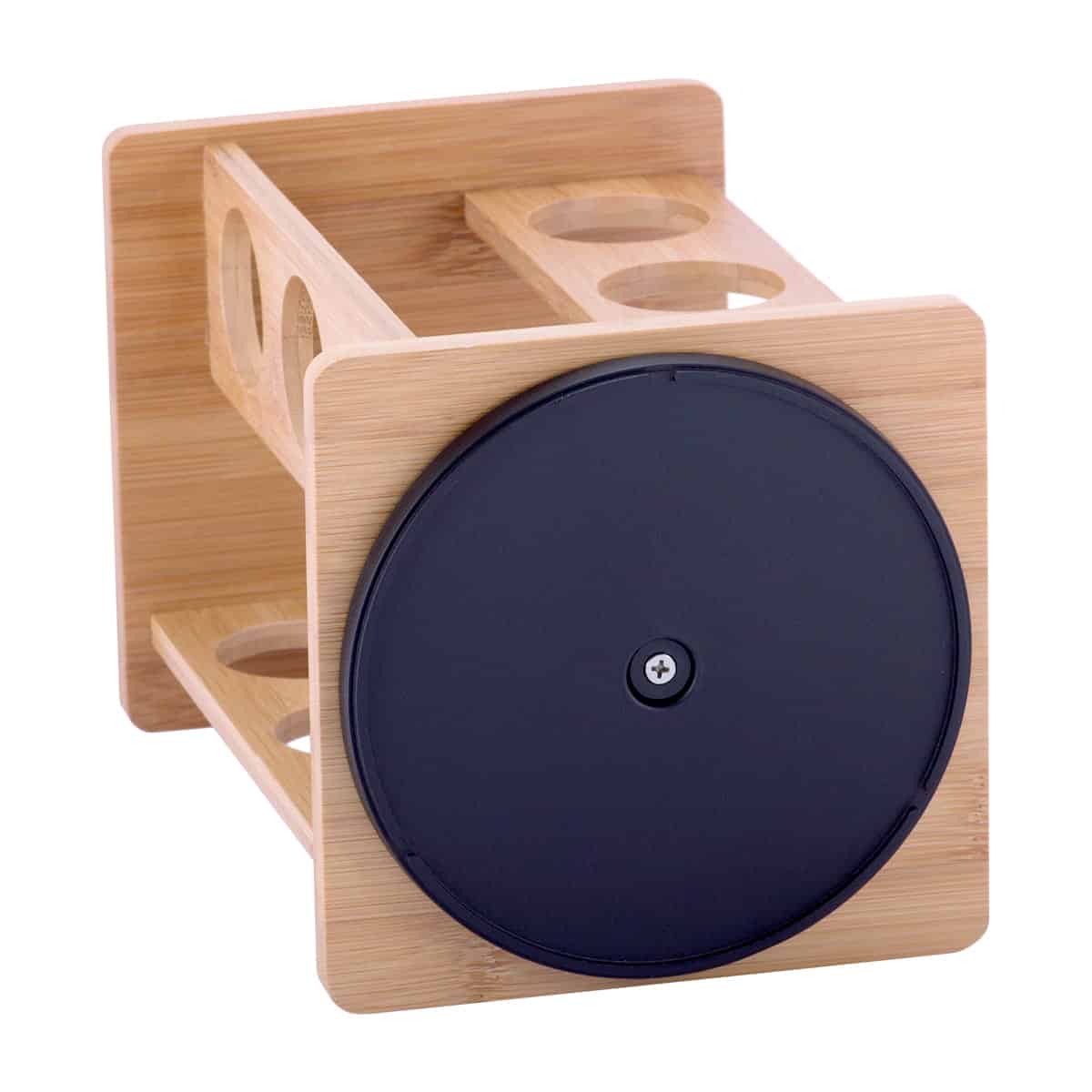 Set suport rotativ condimente, 12 recipiente, inox - imagine 2