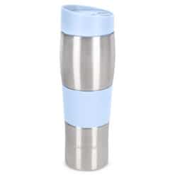 Cana termos din inox, antiderapanta, 480ml, ECO, Albastru