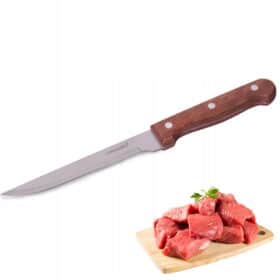 Cutit de bucatarie universal, lama 14.5 cm, inox/lemn