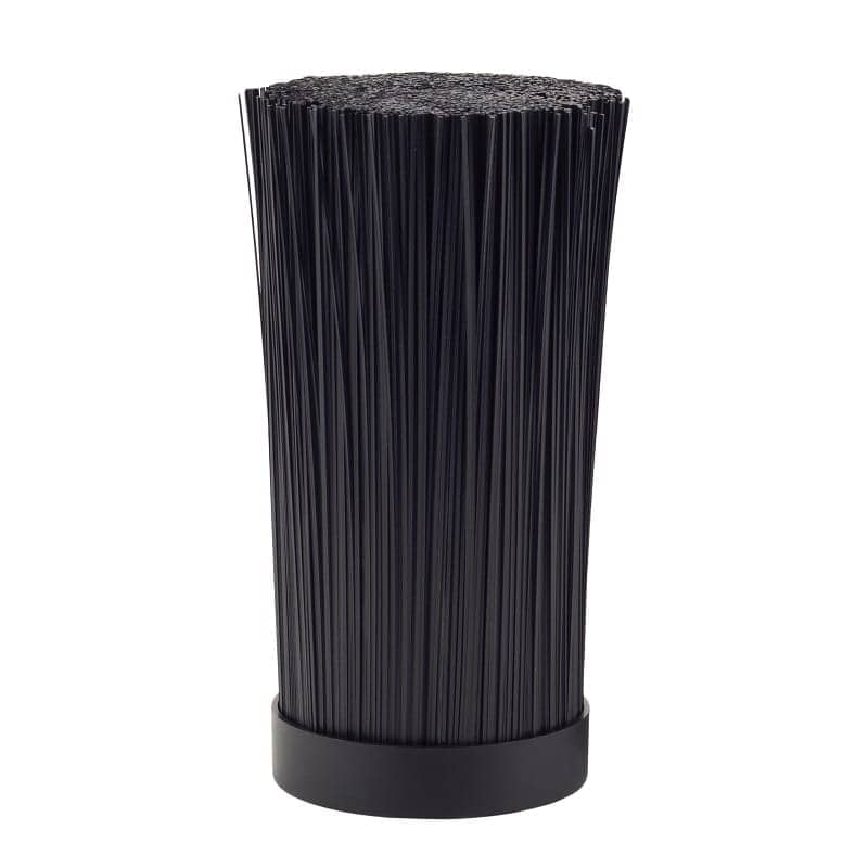 Suport tacamuri, triplu, soft-touch, negru - imagine 5