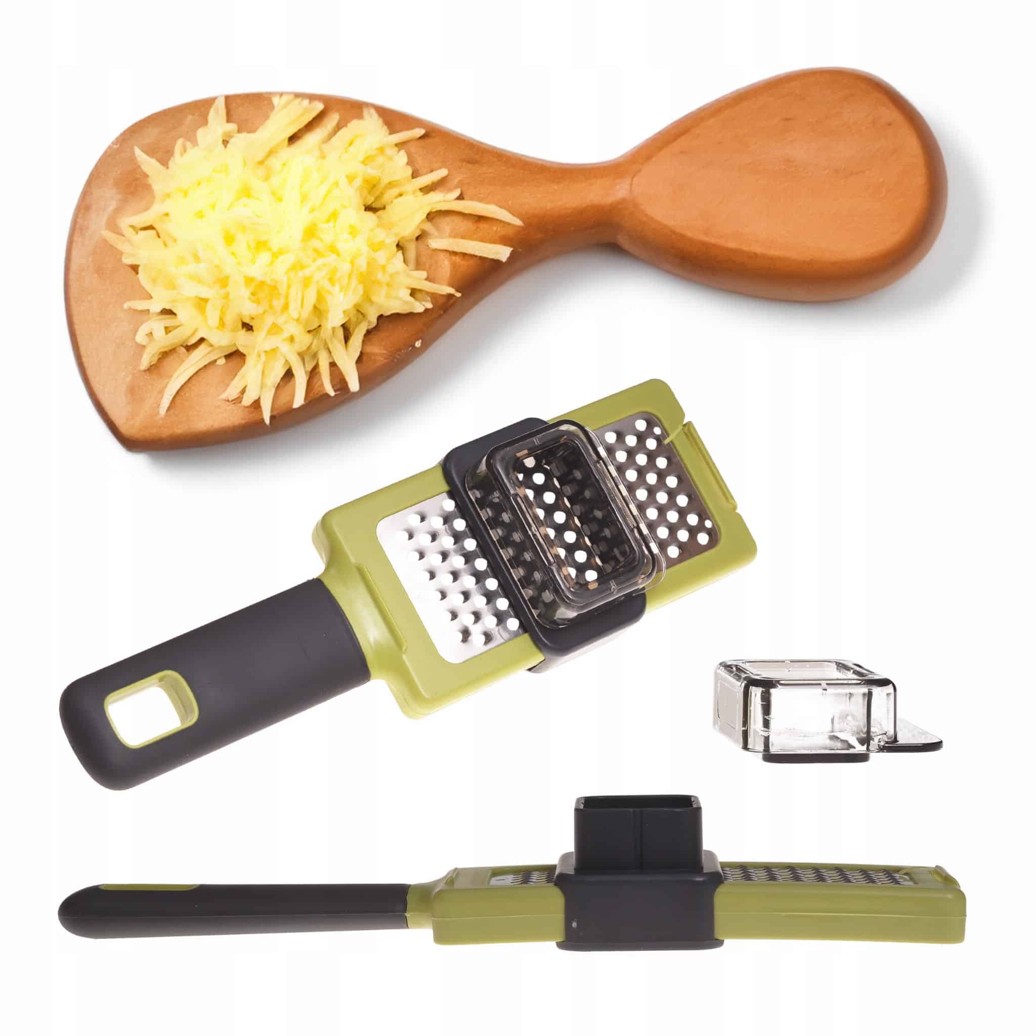 Razatoare de bucatarie, orel inoxidabil, maner din silicon - imagine 2