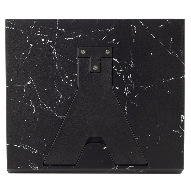 Suport pentru cutite, cu picior, imitatie marmura, 22 cm - imagine 4