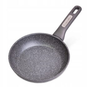 Tigaie pentru clatite, granit, 20 cm, gri, inductie