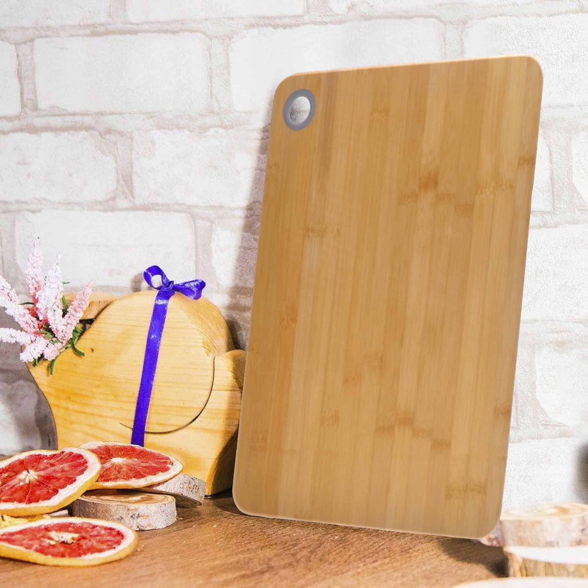 Tocator, bambus, antibacterian, 39x28 cm - imagine 2