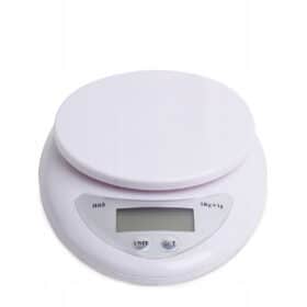 Cantar de bucatarie Electronic, LCD, 5 kg, Alb