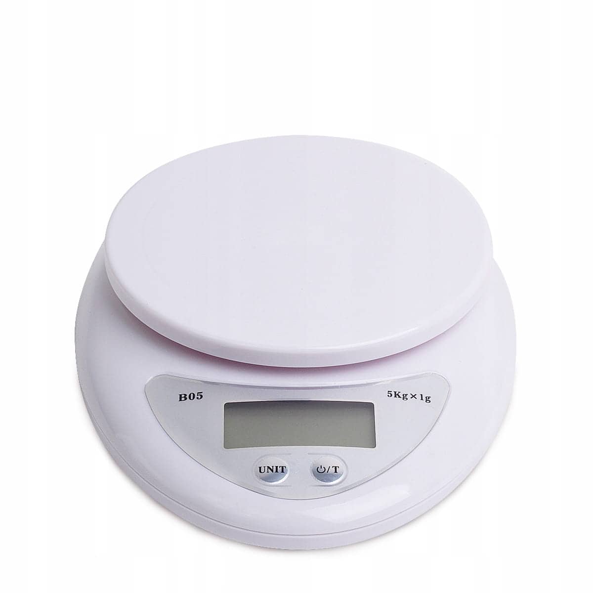 Cantar de bucatarie Electronic, LCD, 5 kg, Alb - imagine 3