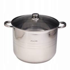 Oala inox, 13 L, 28 cm, capac, gaz/inductie