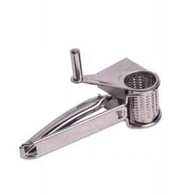 Razatoare rotativa pentru branza, inox, 19.5x10x8.5 cm