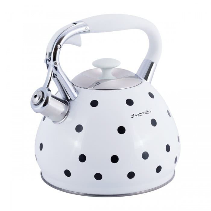 Ceainic din inox 3 l maner soft touch