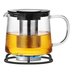 Ceainic sticla cu sita detasabila, 600 ml