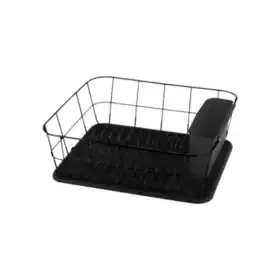 Suport vase otel cromat cu tava violet