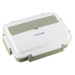 Cutie de pranz 1000 ml roz, interior inox