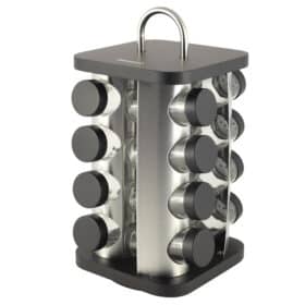 Suport rotativ pentru condimente, 16 piese