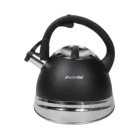 Ceainic din otel inoxidabil de 3 litri cu fluier