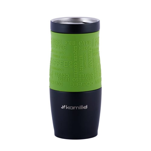 Cana termica 380 ml cu insertie TPR - imagine 3