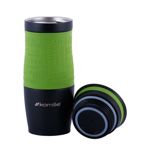 Cana termica 380 ml cu insertie TPR - imagine 4