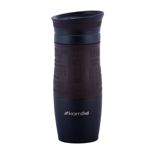 Cana termica 380 ml cu insertie TPR - imagine 6