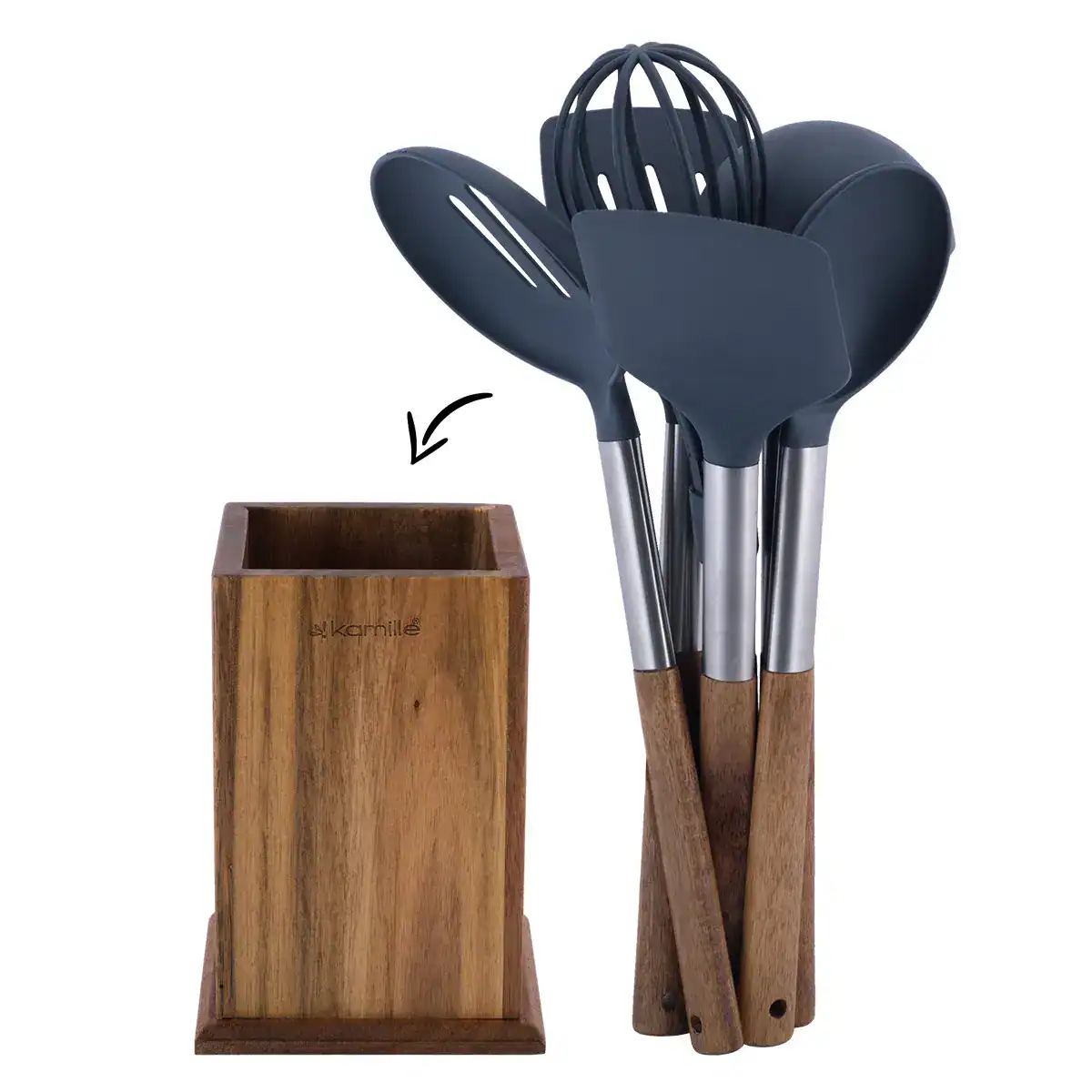 Set de ustensile de bucatarie 7 bucati - imagine 7