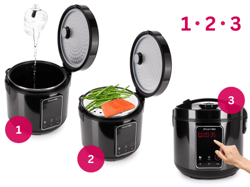 Multicooker 5.0 L cu 24 de programe, 900 W - imagine 6