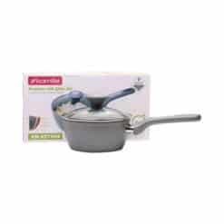 Cratita  1.2 l cu capac si invelis de granit din aluminiu