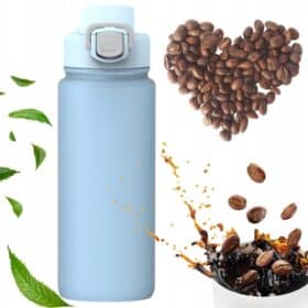 Sticla termica sport 600 ml otel inoxidabil (albastru)