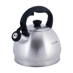 Ceainic din otel inoxidabil de 2 l cu fluier