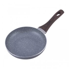 Tigaie 20 cm cu invelis antiaderent marmura gri