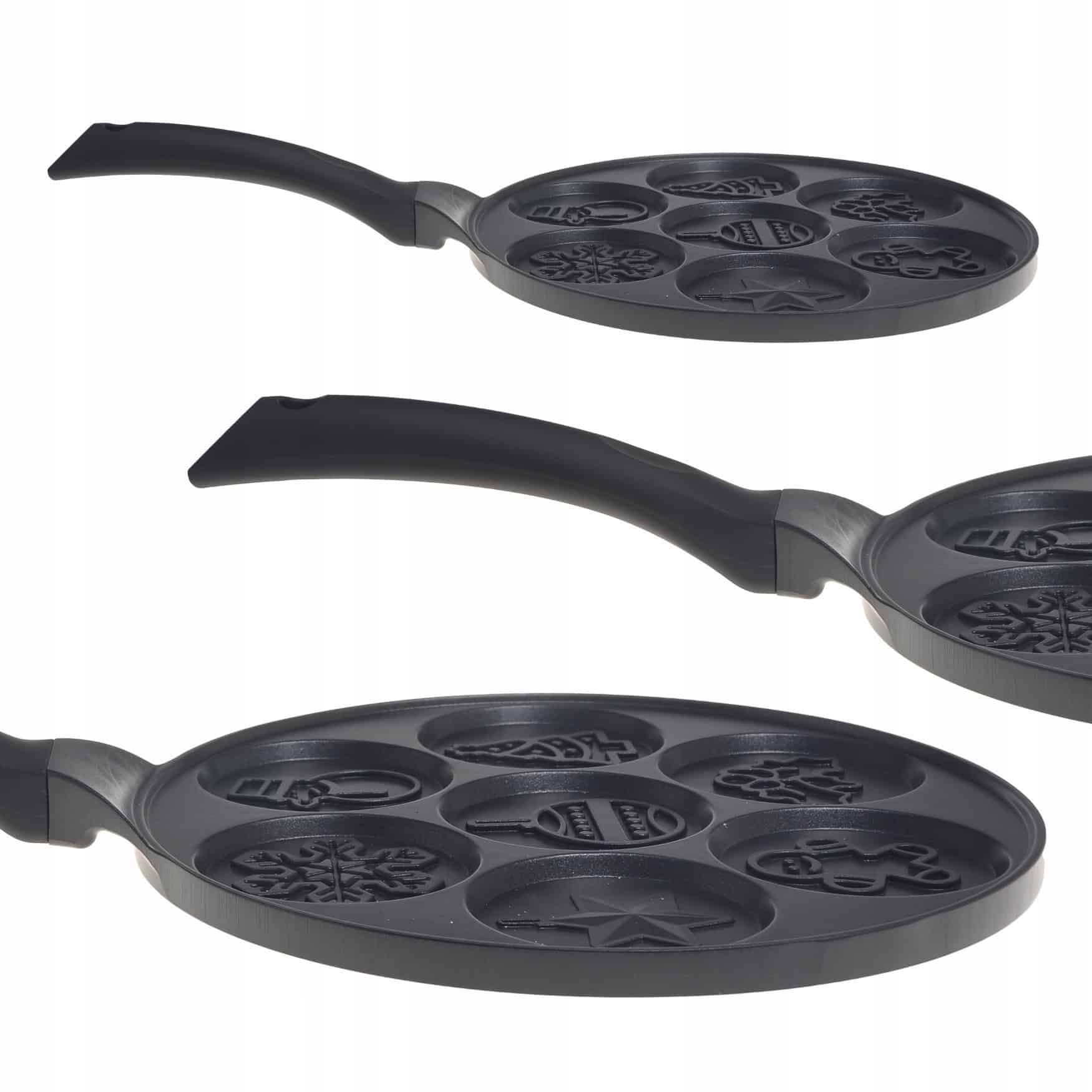 Tigaie pentru clatite 26cm, cu forme, modele de Craciun - imagine 3
