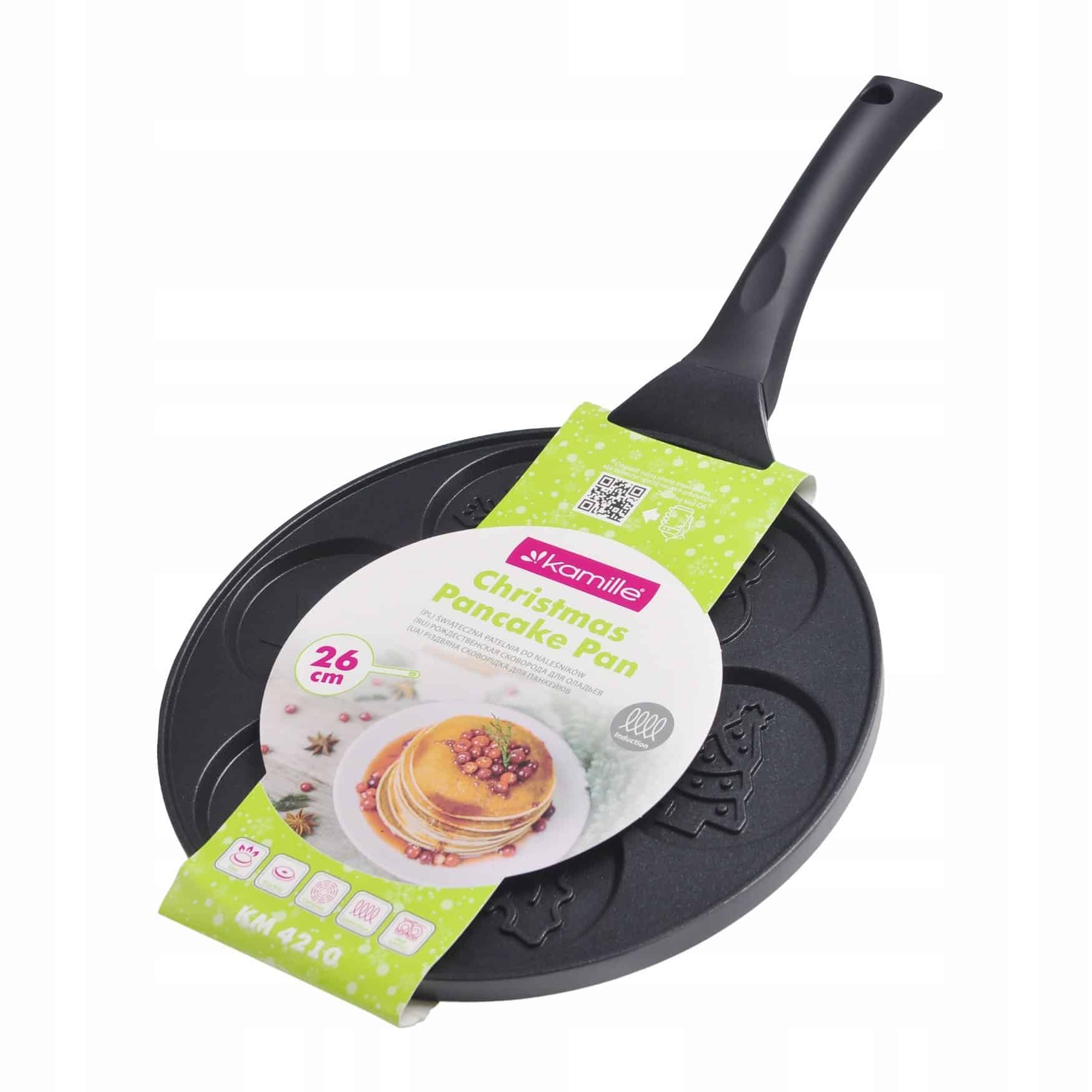 Tigaie pentru clatite 26cm, cu forme, modele de Craciun - imagine 2