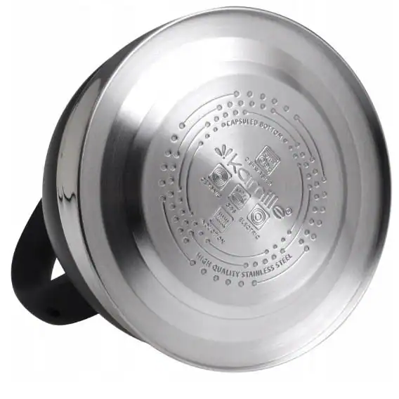 Ceainic din otel inoxidabil de 3 litri cu fluier - imagine 5