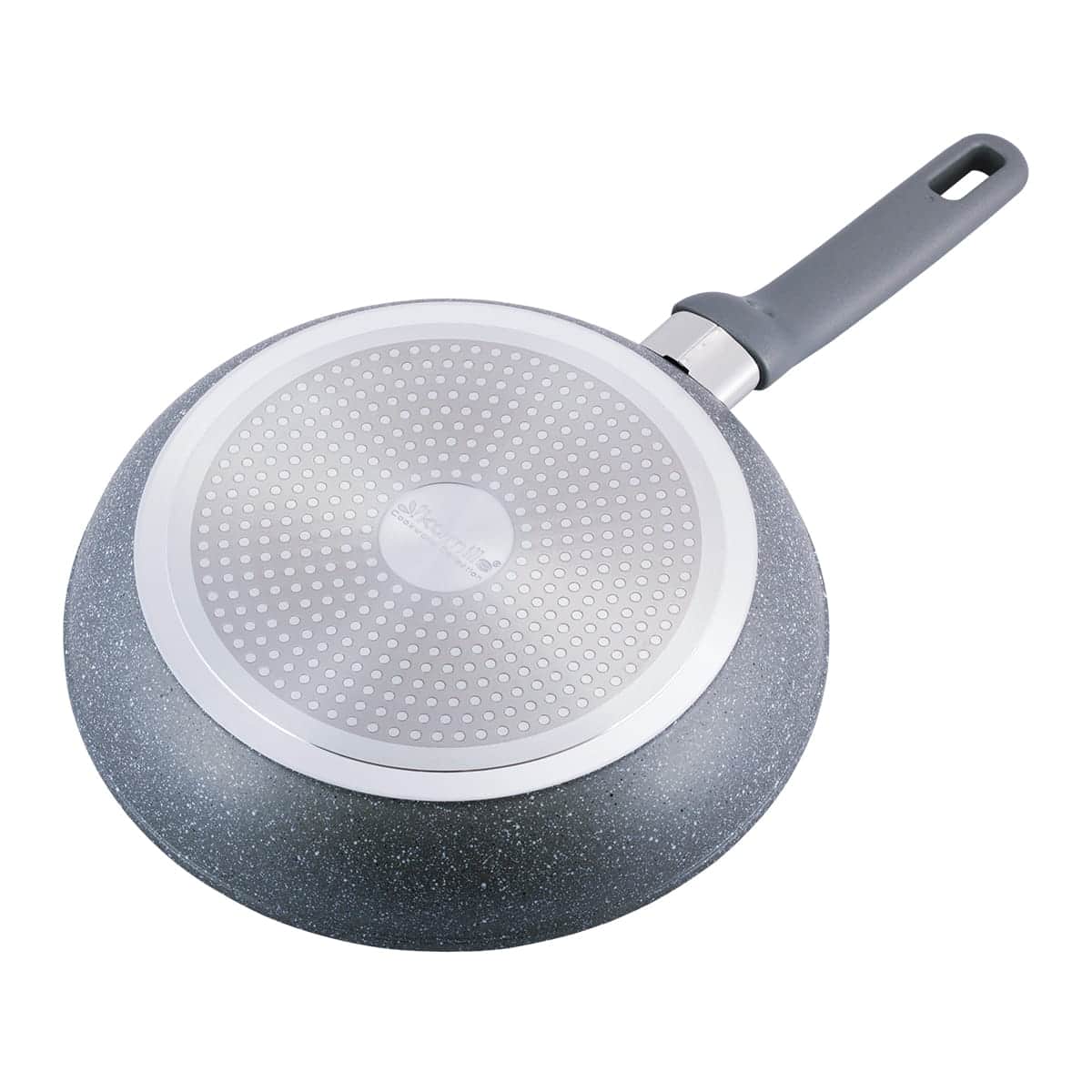 Tigaie antiaderenta, aluminiu/granit, 26 cm, gri - imagine 3
