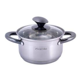 Cratita din otel inoxidabil de 1.5 l cu capac