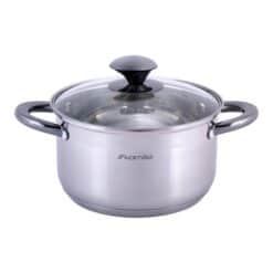 Cratita din otel inoxidabil de 3 litri cu capac