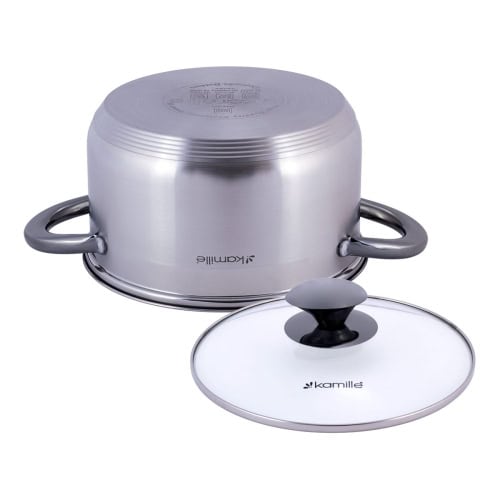 Cratita din otel inoxidabil de 3 litri cu capac - imagine 4