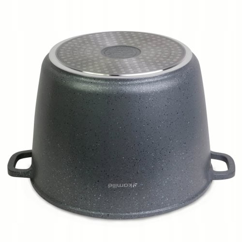 Oala din granit de 10.0 l cu capac de sticla - imagine 3