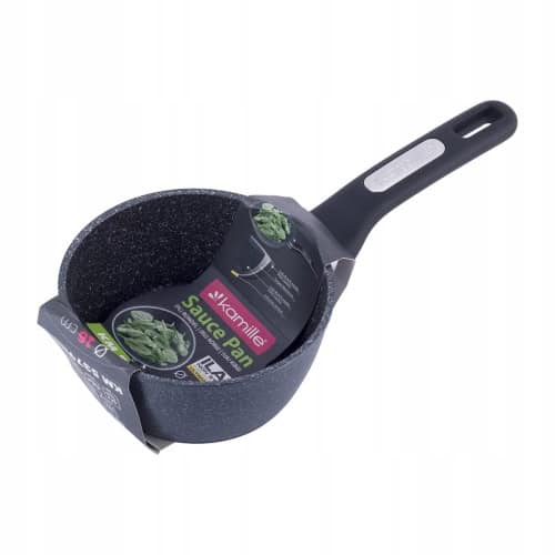 Vas 1.2 l din aluminiu, 16x7.5 cm, cu marmura neagra - imagine 3