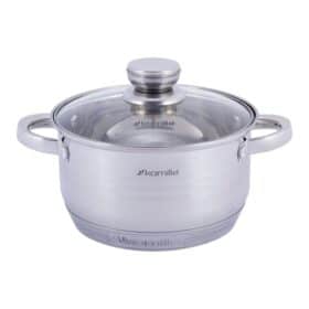 Cratita din otel inoxidabil de 3 litri cu capac