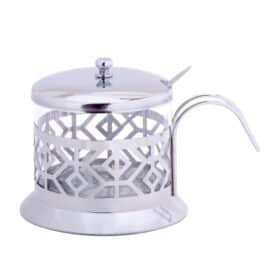 Zaharnita 200 ml din sticla si otel inoxidabil